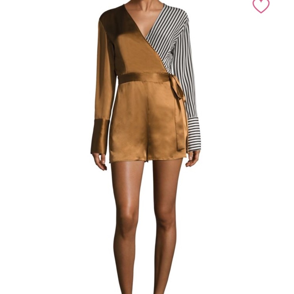 NWT Diane von furstenburg romper